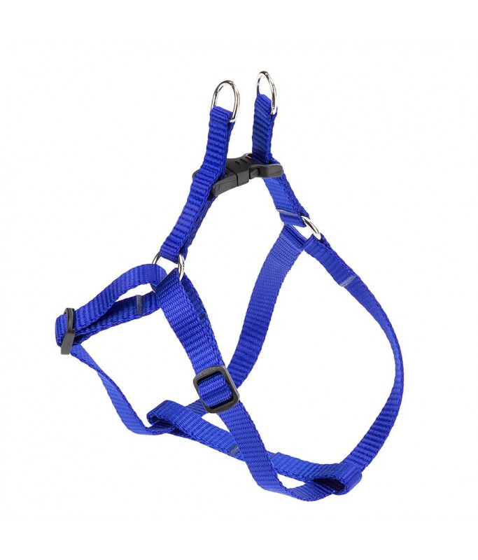Ferplast Easy P Harness[Color - Blue, Dimension - 33-46.5cm x 10mm