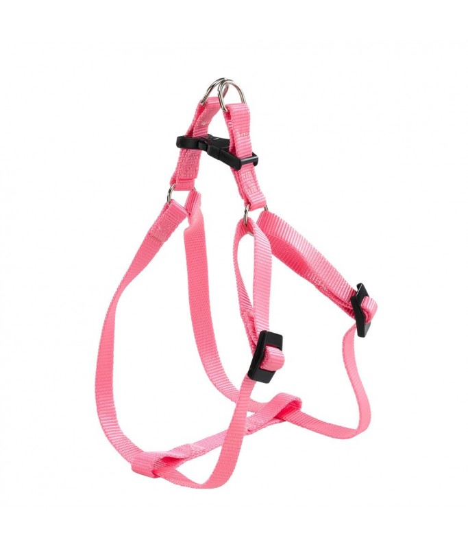 Ferplast Easy P Harness[Color - Pink, Dimension - 35-53cm x 10mm