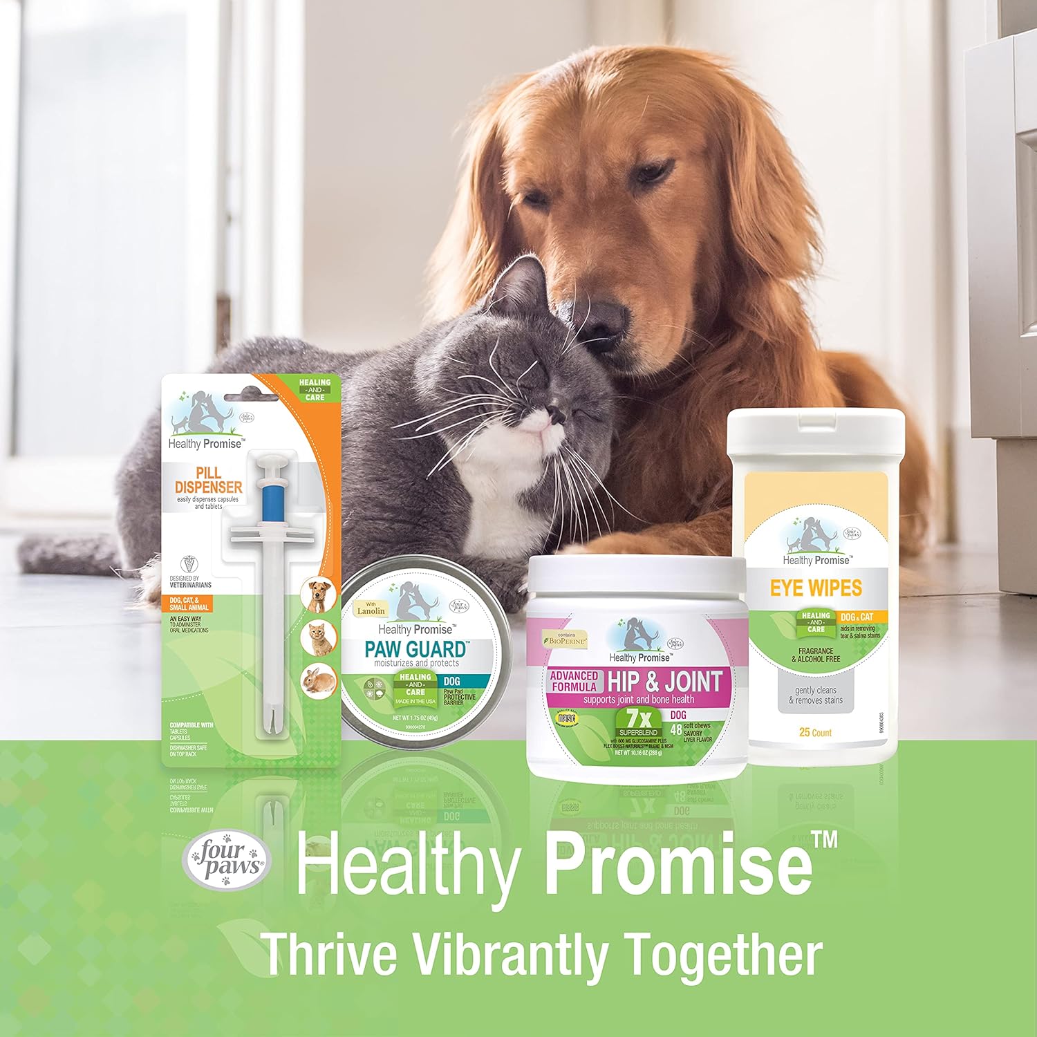 Four Paws Healthy Promise Easy Feeder One Size