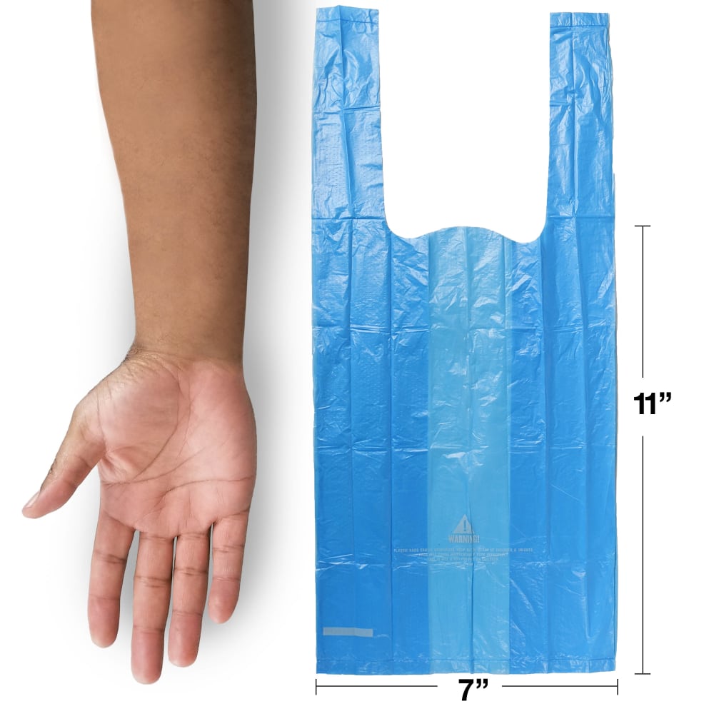 Four Paws Wee-Wee Outdoor Disposable Bags with Easy Tie Handles, Scented, 60 Count 7 x 11