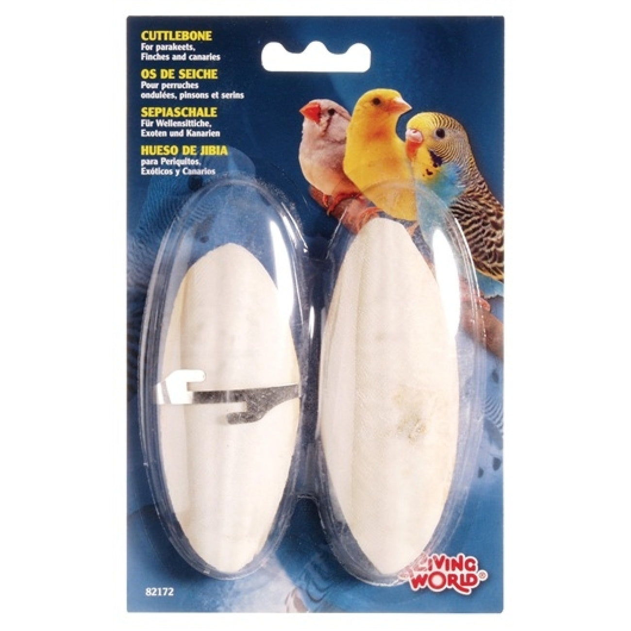 Hagen Cuttlebone White Twin Pack - Small