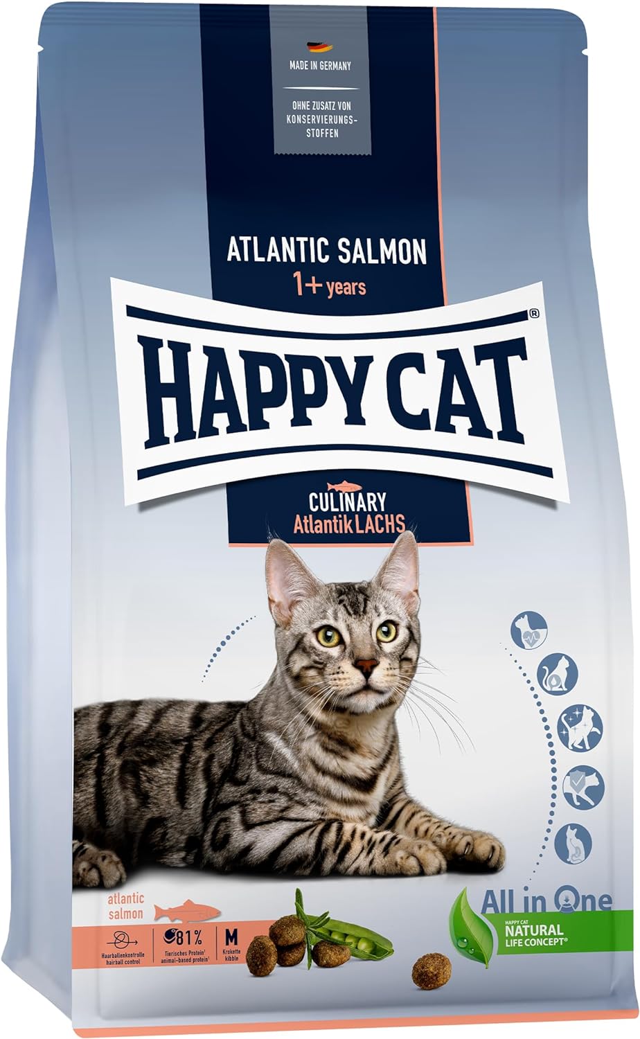 Happy Cat Culinary Atlantic Lachs Salmon 10 kg