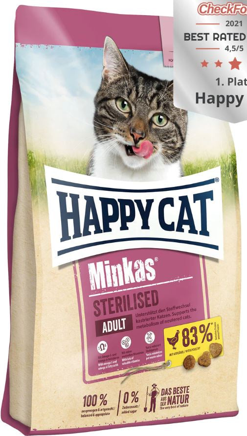 Happy Cat Minaks Sterilized Salmon 1.5 kg