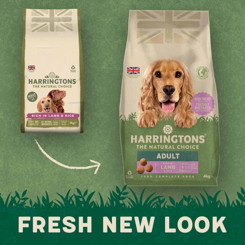 Harringtons Complete Lamb & Rice Adult Dry Dog Food 4KG