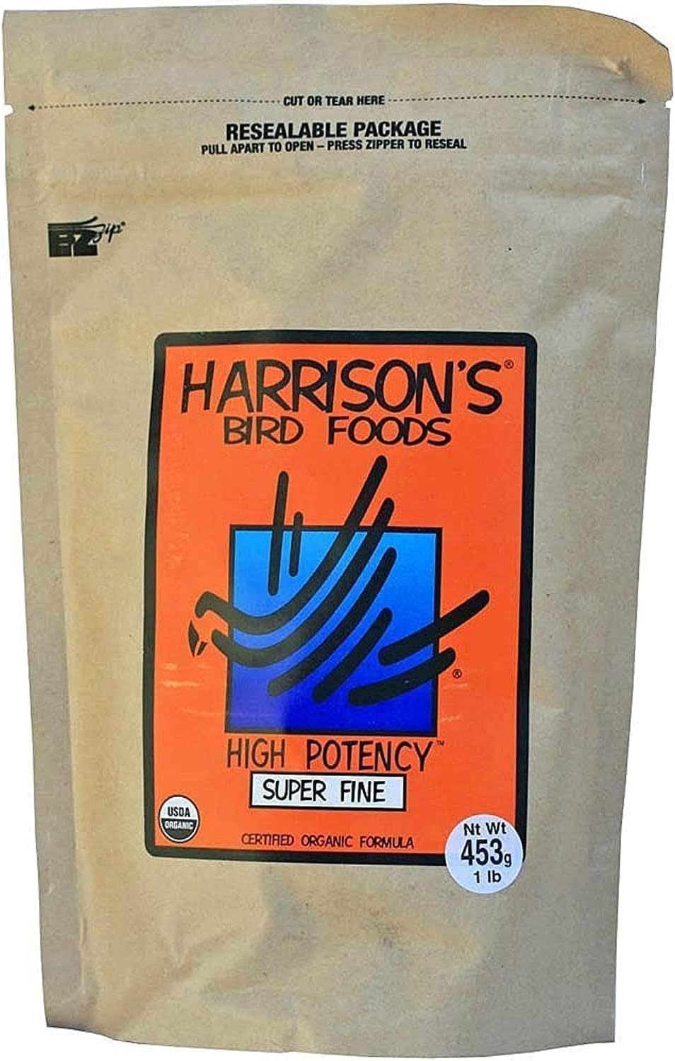 Harrison's Bird Food High potency Super Fine 1 Lb