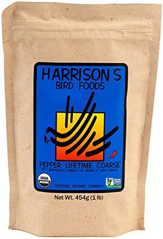 Harrison's Bird Food Pepper Lifetime Coarse 1 Lb