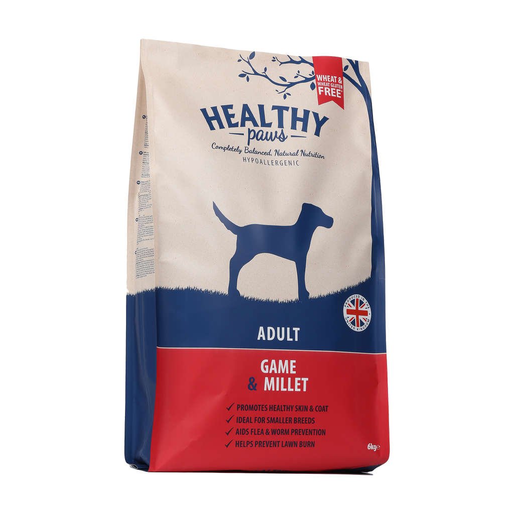 Healthy Paws Game & Millet Adult 6kg
