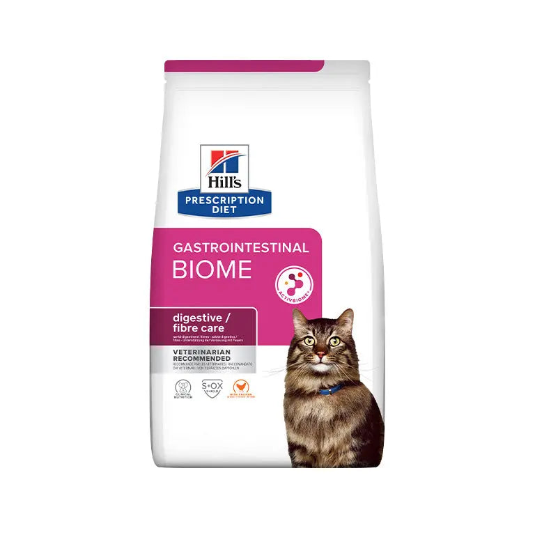 Hill's Prescription Diet Gastrointestinal Biome Cat Food with Chicken (8kg)