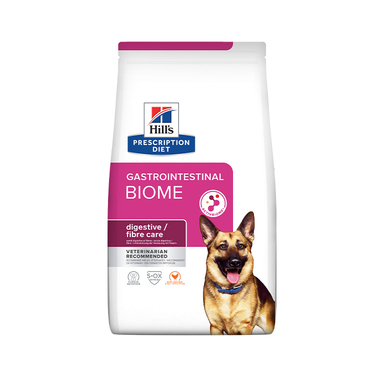 Hill’s Prescription Diet Gastrointestinal Biome Digestive/Fibre Care - Chicken Dog Dry Food 1.5kg