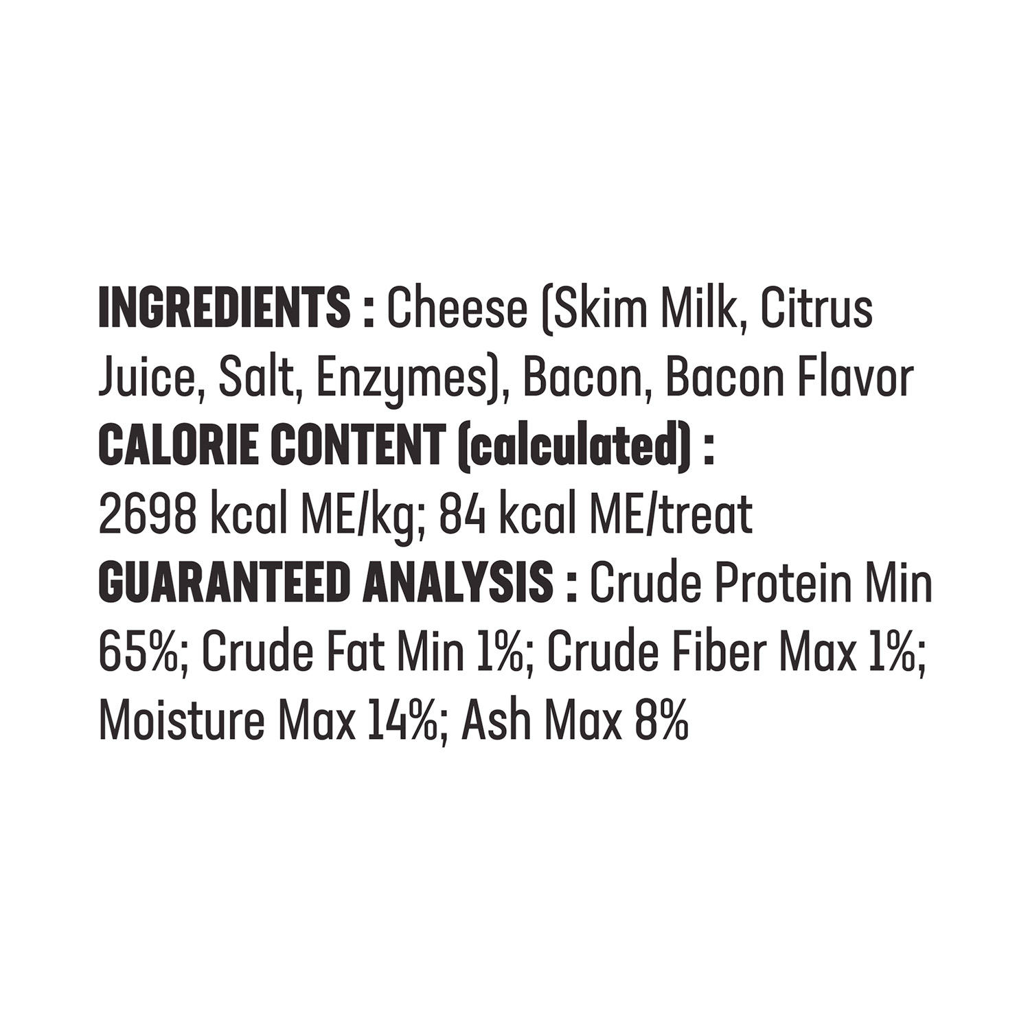 Himalayan Dog Chew Bacon - Medium