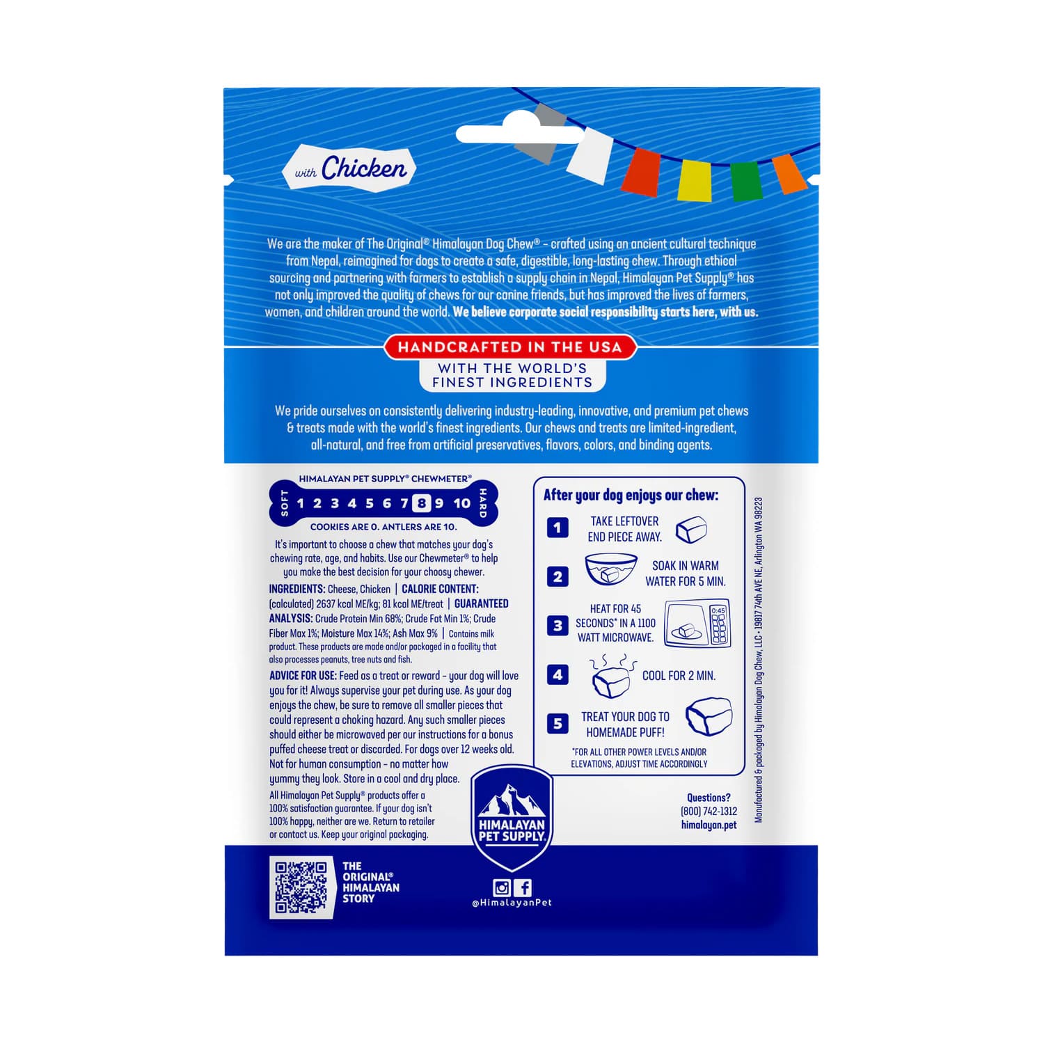 Himalayan The Original Himalayan Dog Chew - Peanut Butter (Medium)