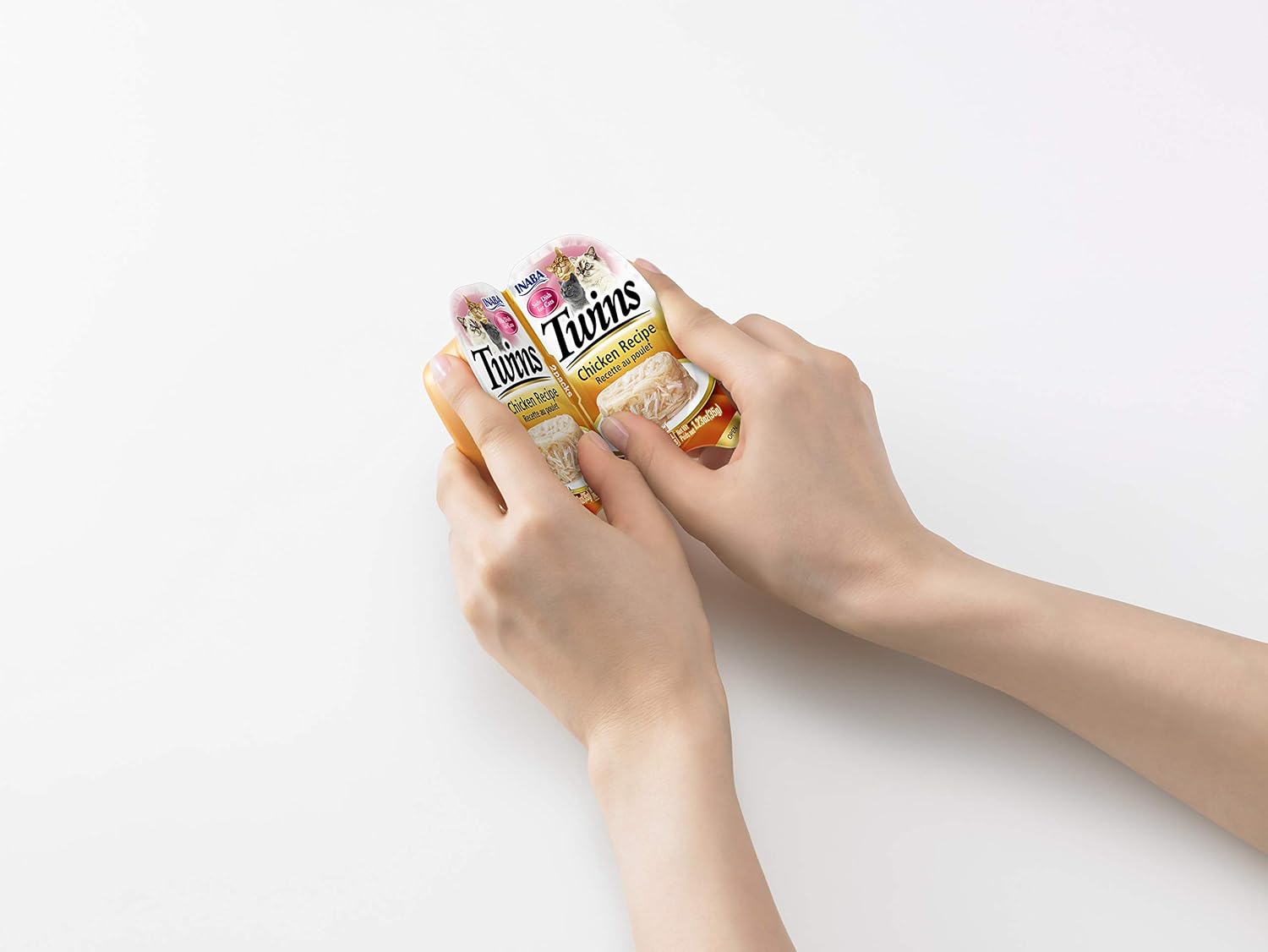 Inaba Chicken Recipe - Twins Cup Cat Treats 70g - Pack of 12