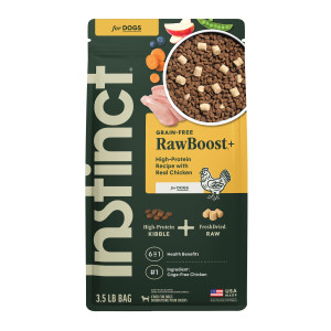 Instinct Raw Boost Kibble Chicken Dry Dog Food (4lbs)