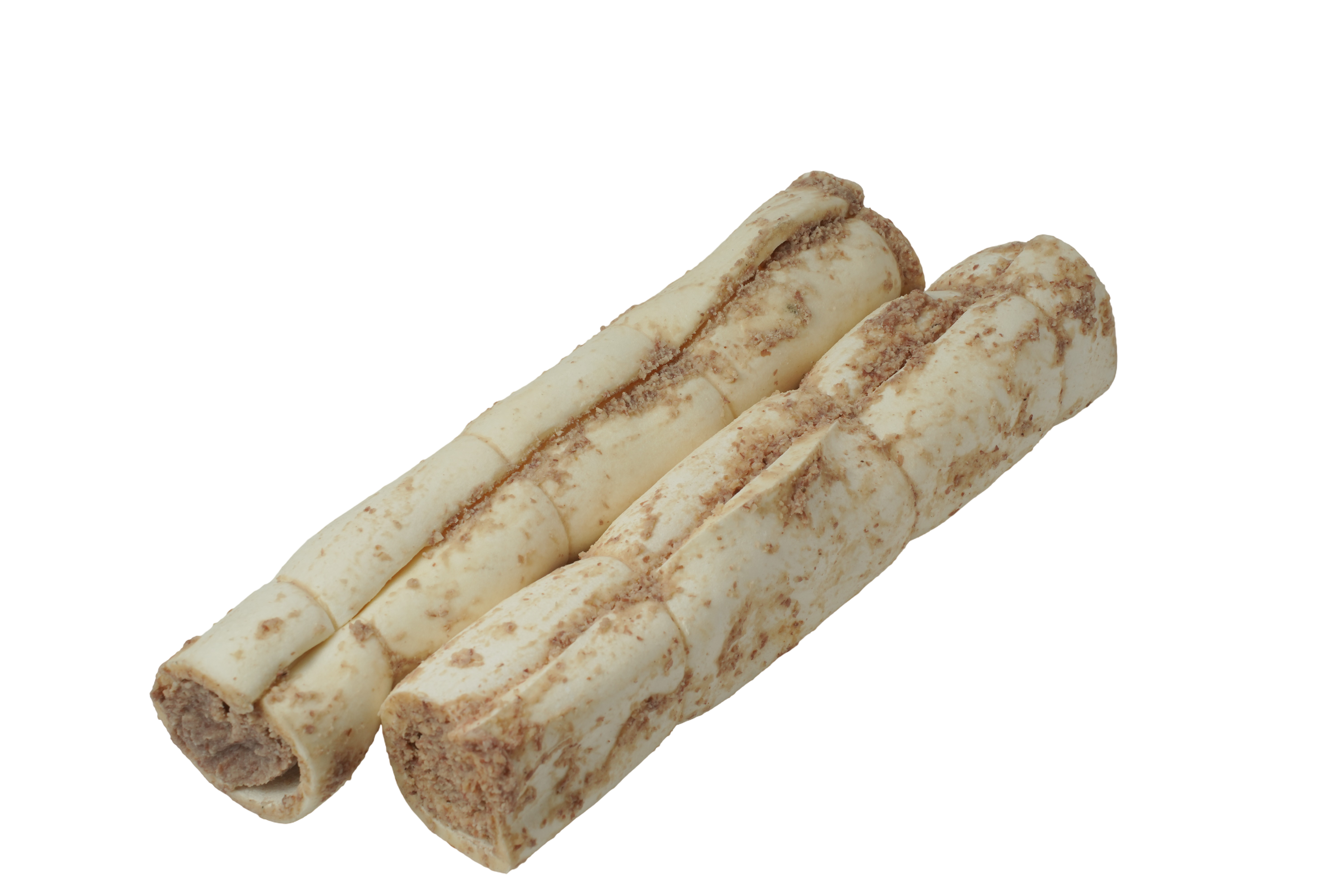 Petrix Large Cheek Roll Peanut Flavour Dog Chew Treat, 2 Pcs (10 Inch)