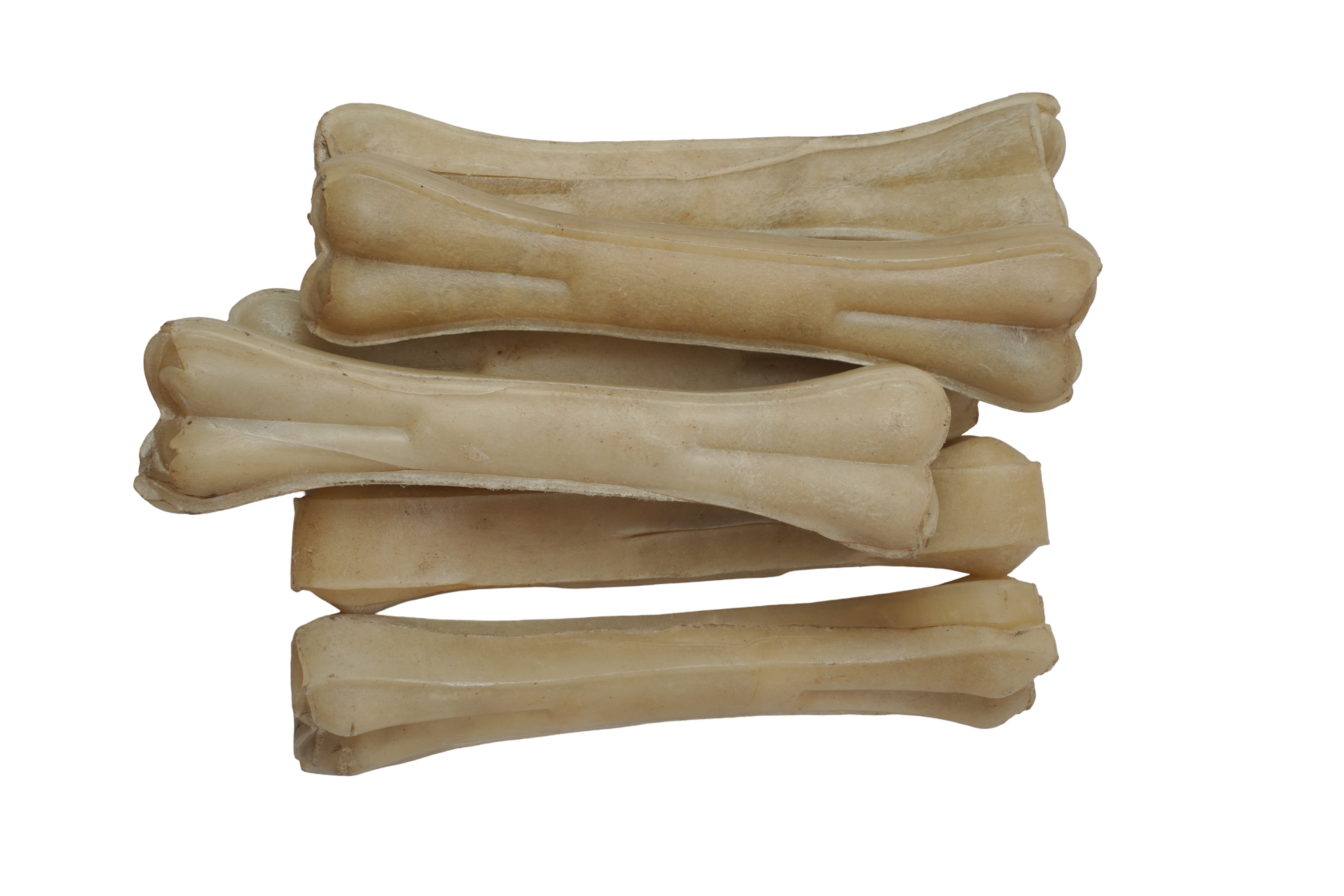 Petrix Natural Press Bone Dog Chew Treat, 6 Pcs (8 Inch)