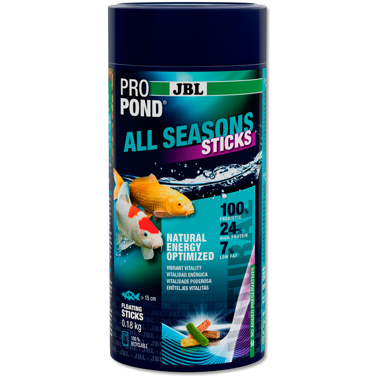 JBL PROPOND All Seasons Sticks Pond Food 0.18kg