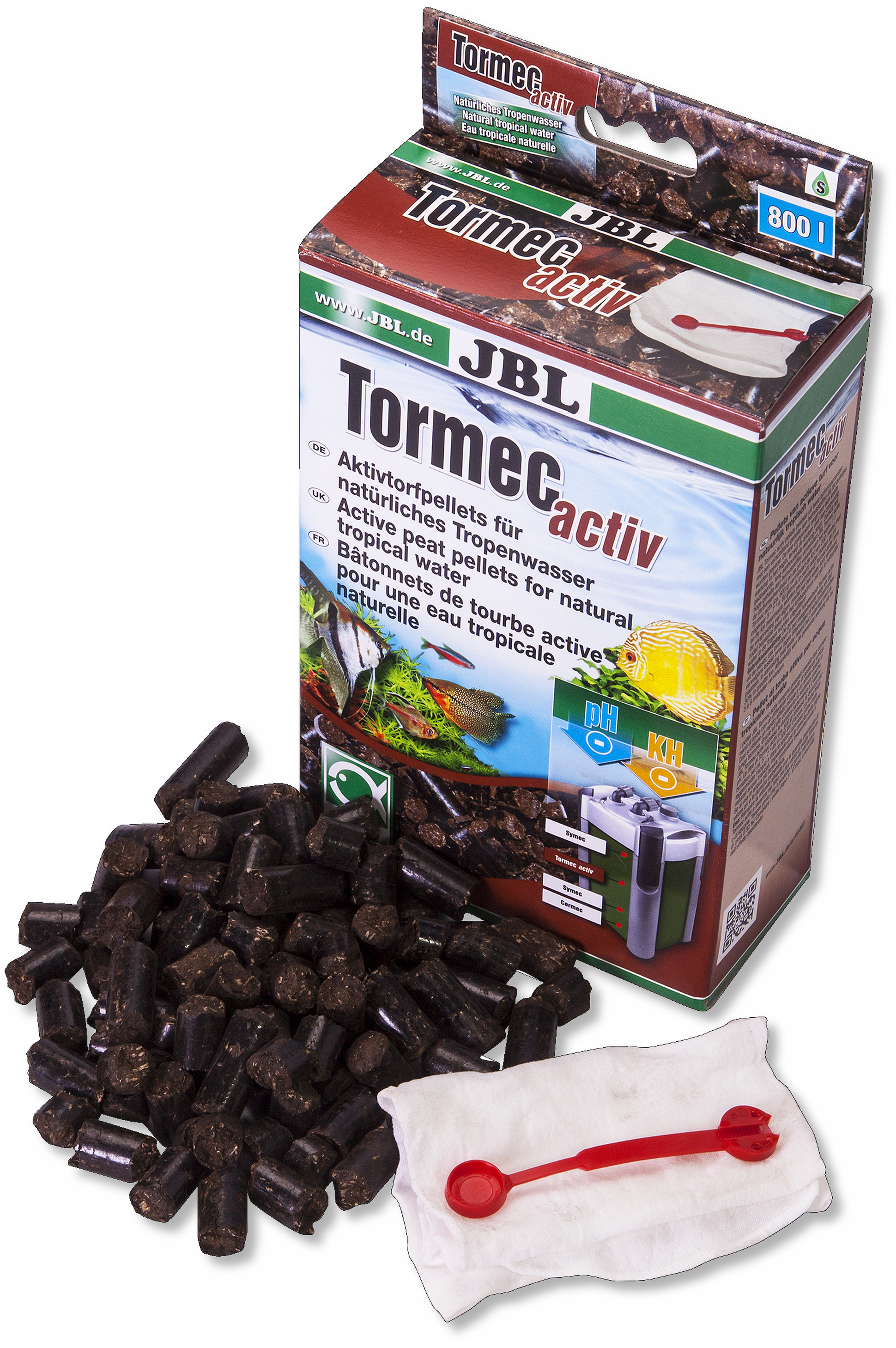 JBL Tormec Active Black Peat Granulate