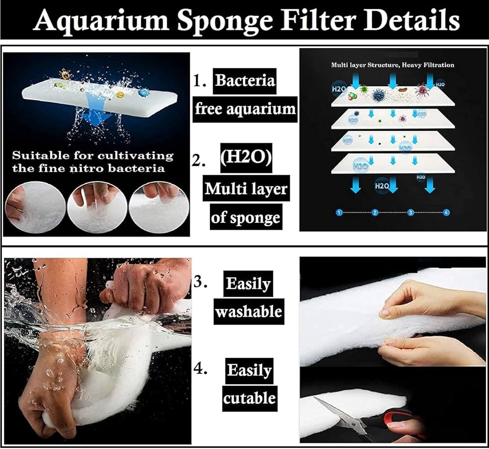 Karis Filter Max Bio Sponge Filter Wool – 3 Layer