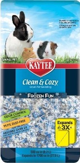 Kaytee Clean & Cozy Frozen Fun 500Cu/8.6 Litres
