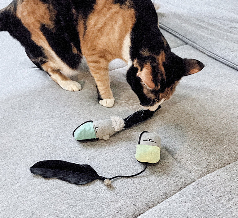 Zee.Cat Finger Puppets Cat Toy