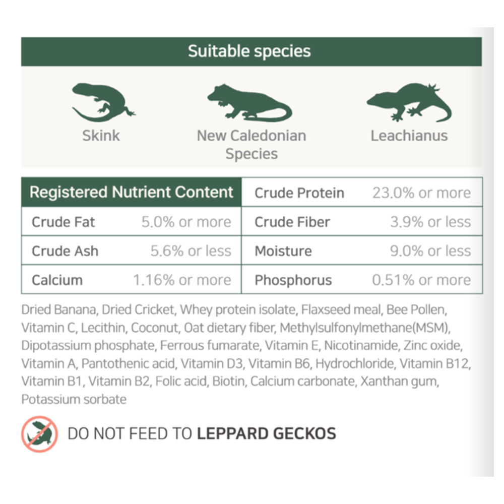Vital Meal Insect Gecko Food 500g