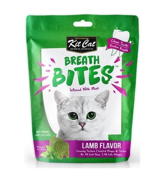 Kit Cat Breath Bites - Lamb Flavor (60g) - Pack of 12