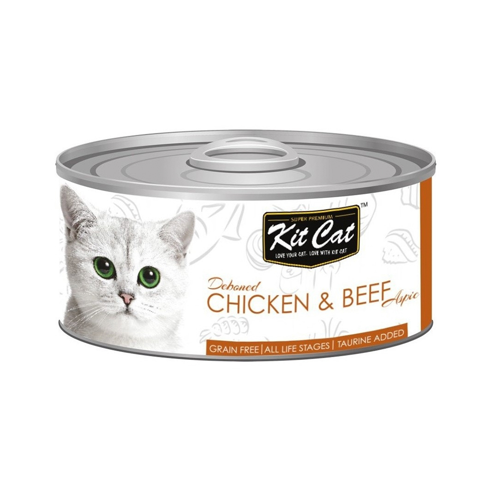 Kit Cat Chicken & Beef 80g - Pack of 12