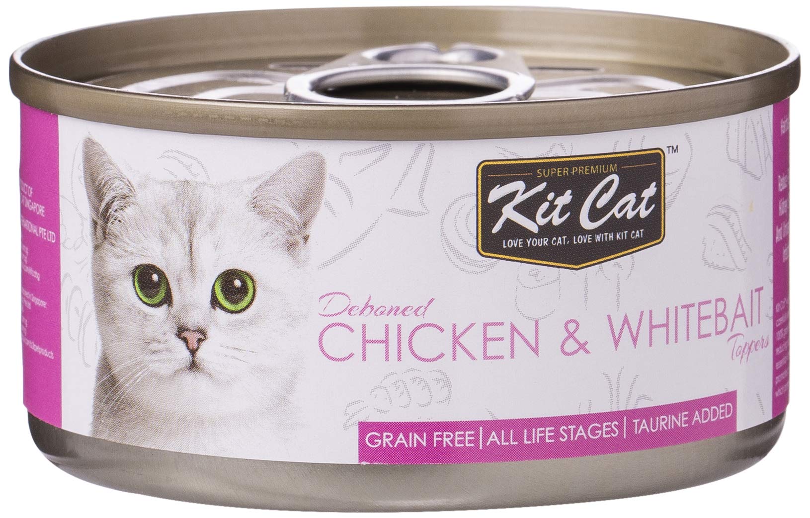 Kit Cat Chicken & Prawn 80g - Pack of 12