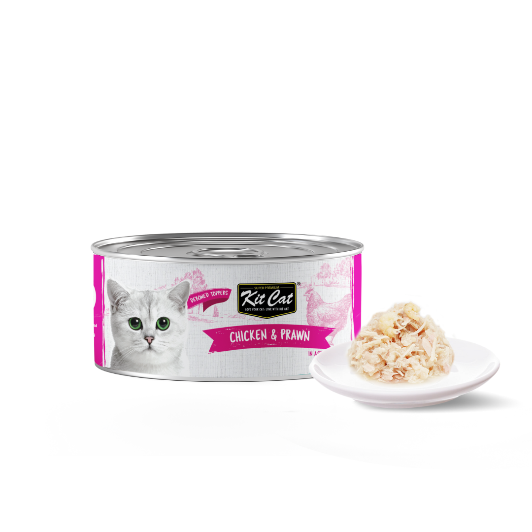 Kit Cat Chicken & Prawn 80g - Pack of 12
