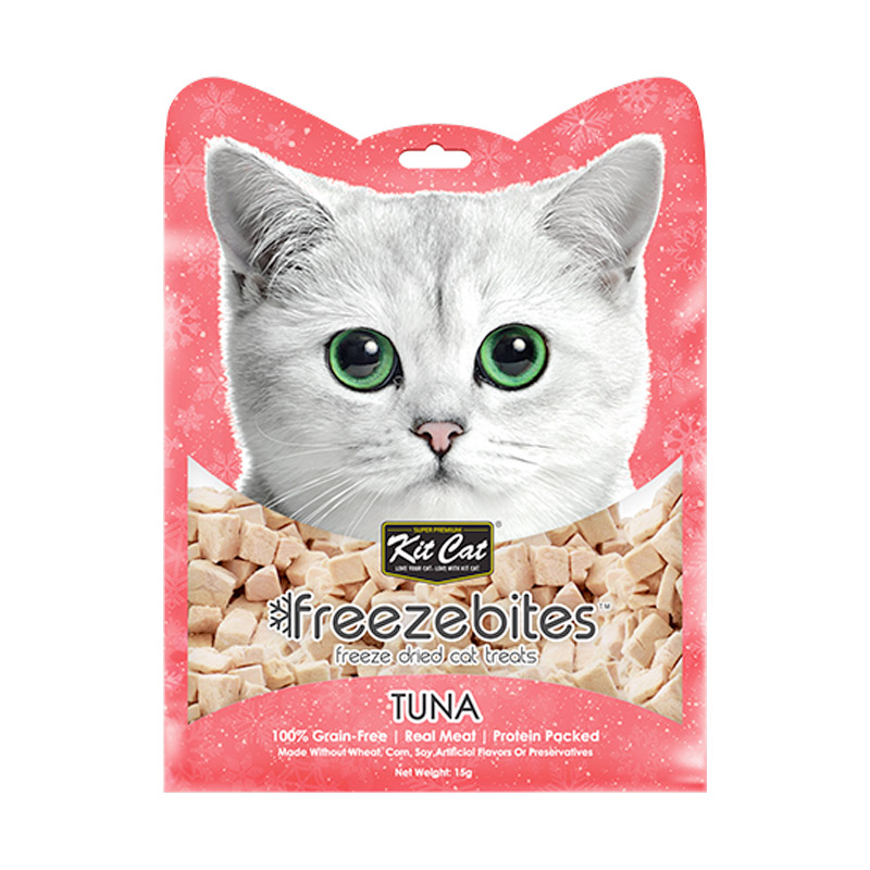Kit Cat Freeze Dried Tuna 15g - Pack of 24