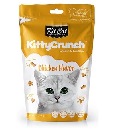 Kit Cat - Kitty Crunch Chicken Flavor (60g) - Pack of 12