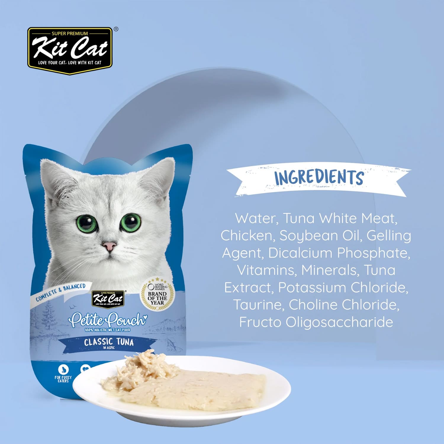 Kit Cat Petite Pouch 70g - Kitten Chicken