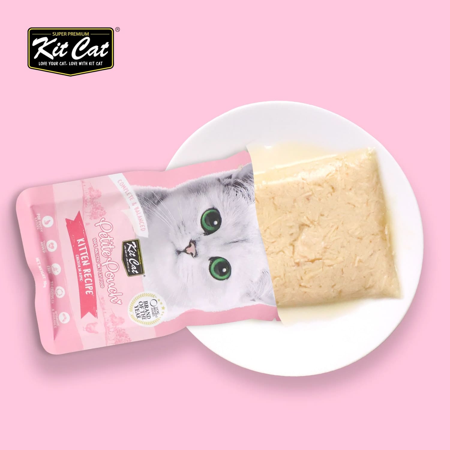 Kit Cat Petite Pouch 70g - Kitten Tuna