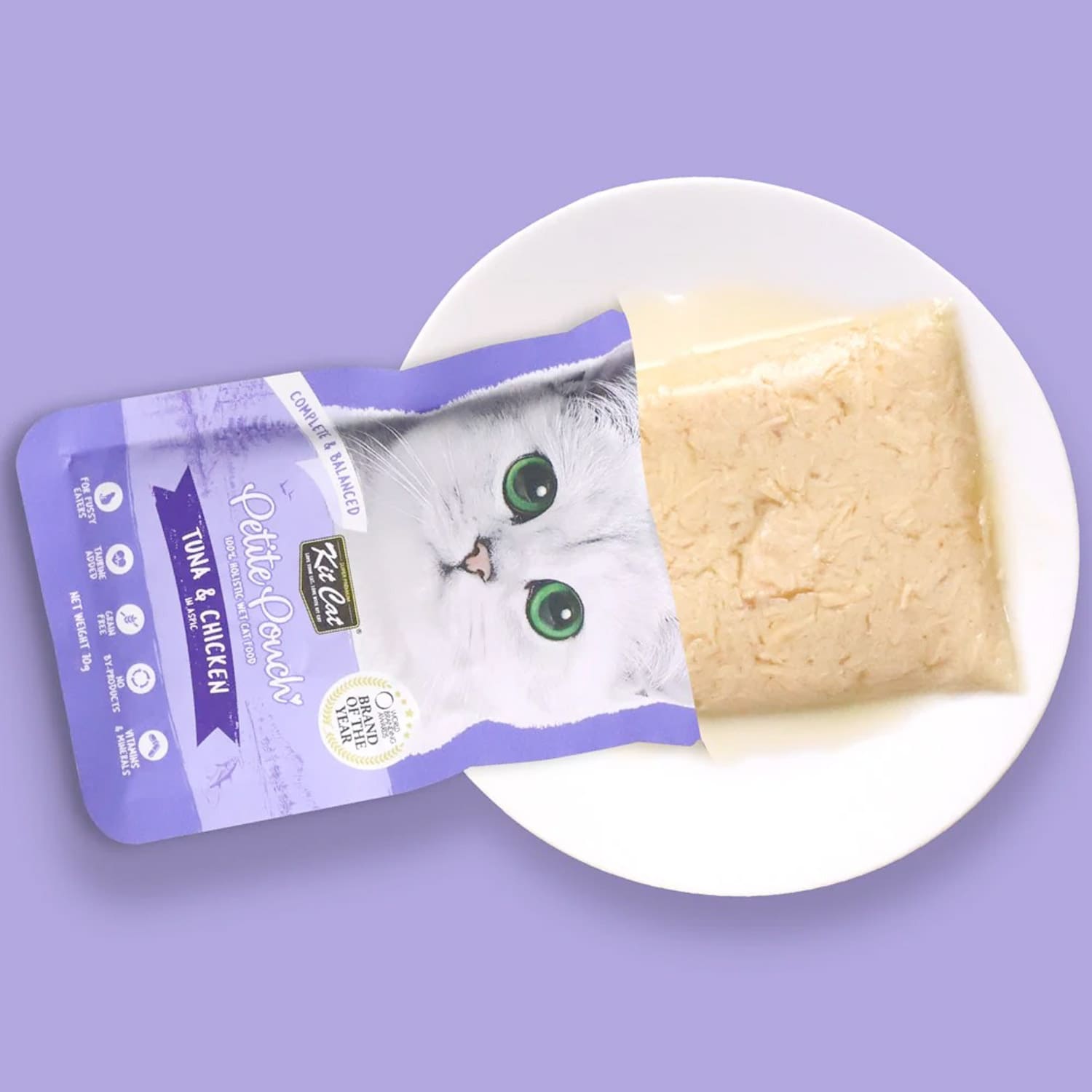 Kit Cat Petite Pouch 70g - Tuna & Saba