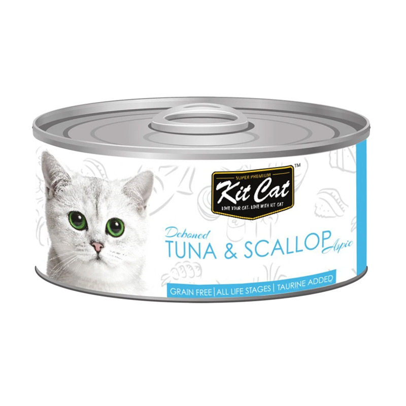 Kit Cat Tuna & Scallop 80g - Pack of 24