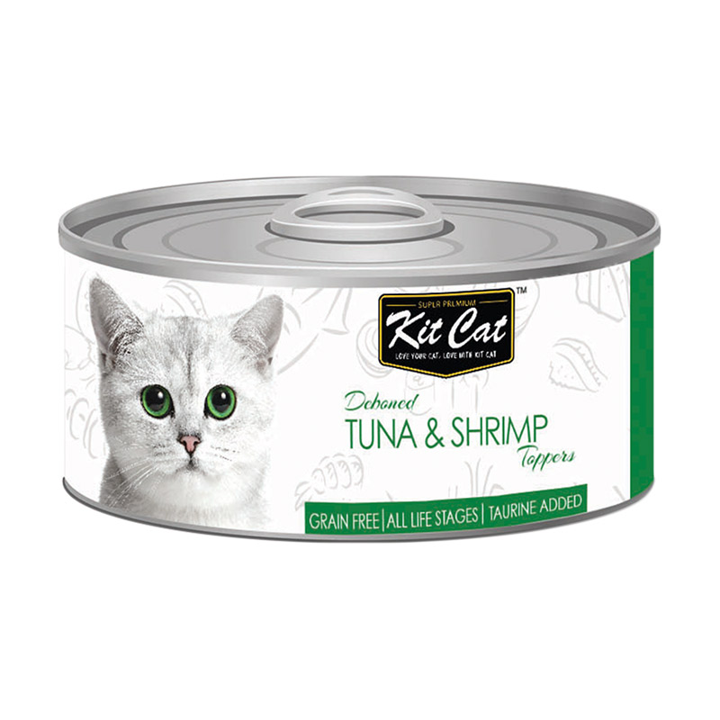 Kit Cat Tuna & Shrimp Toppers 80g - Pack of 24