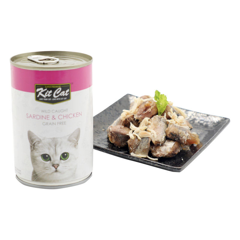 Kit Cat Wild Caught Sardine &amp; Chicken