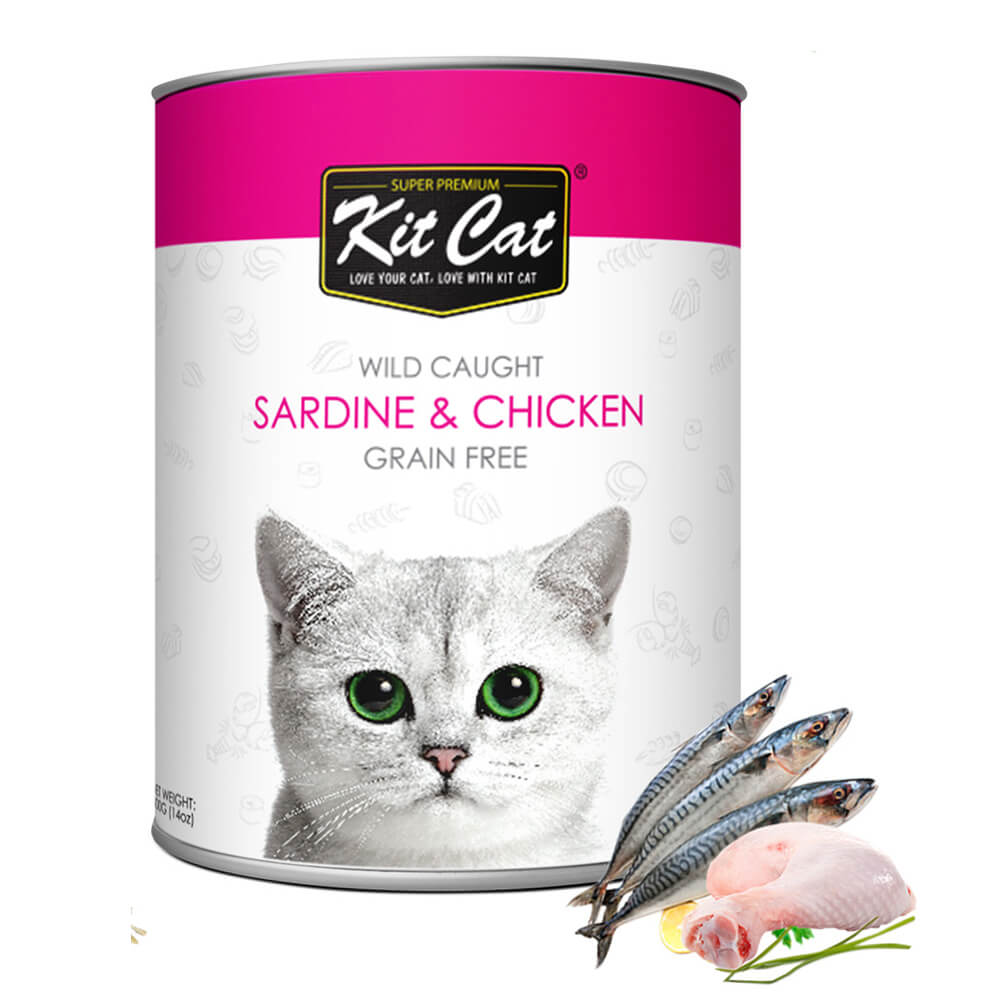 Kit Cat Wild Caught Sardine & WhiteBait