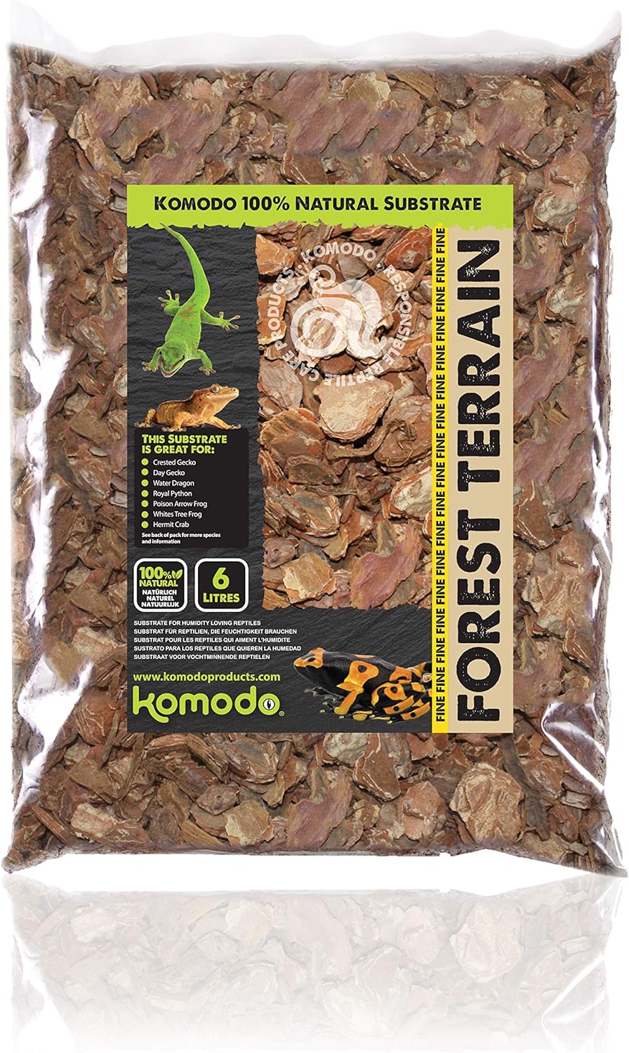 Komodo Forest Terrain Orchid Bark Fine Chips 6L