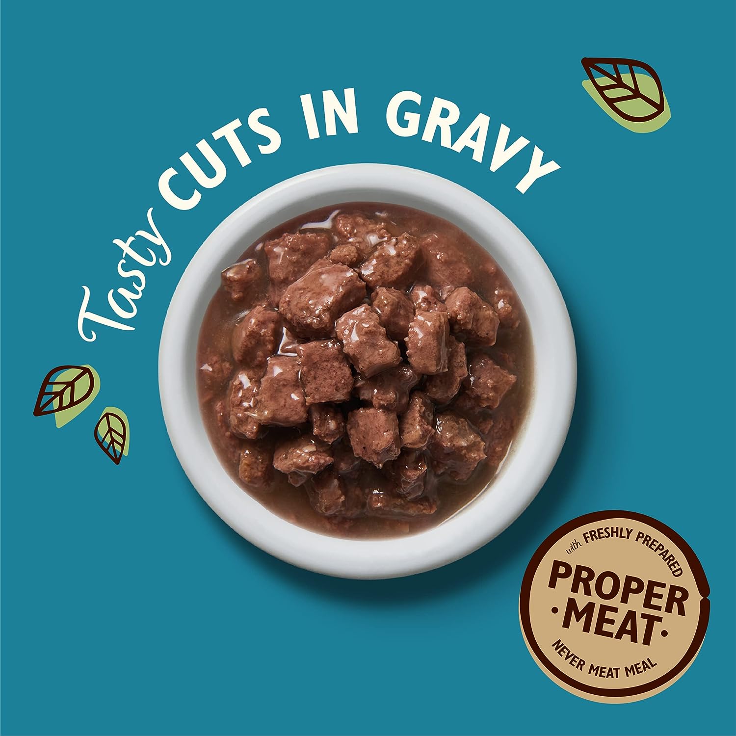 Lily's Kitchen Tasty Cuts Chicken & Fish Senior Wet Cat Food (85g) -Pack of 12