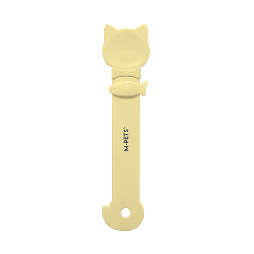 M-PETS Creamy Cat Spoon – Sunshine Yellow