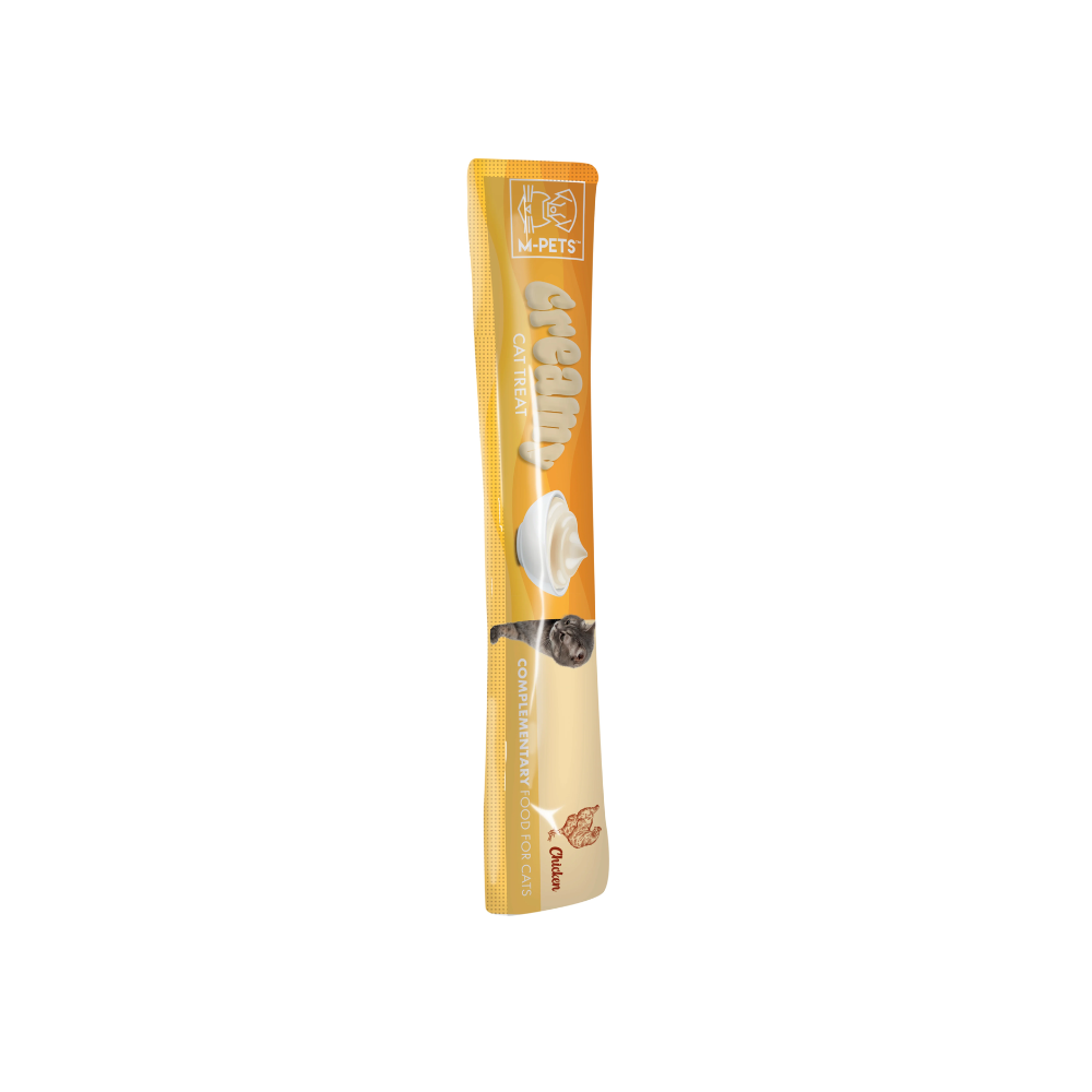 M-PETS Creamy Treats for Cats - Chicken 4x15g (60g)