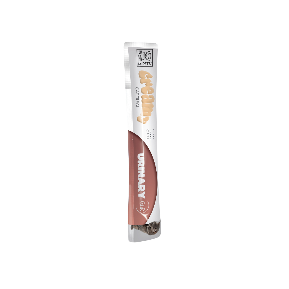 M-PETS Creamy with Functions - Cat treat - Urinary - Duck & Chicken 4x15g (60g)