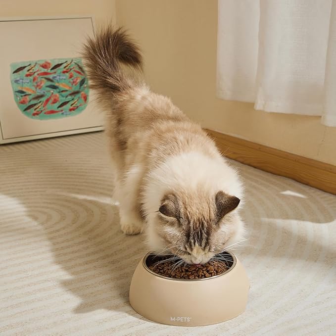 M-Pets Eco Bamboo Bowl Sand M 350Ml