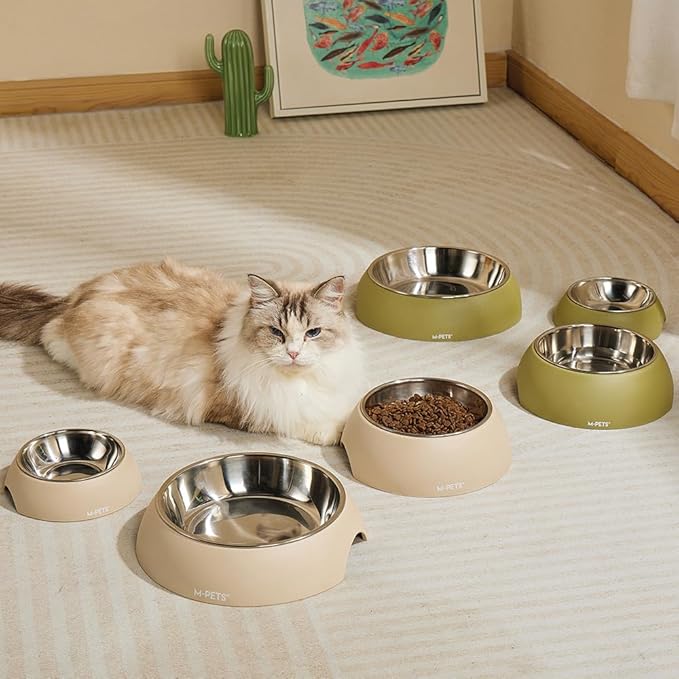 M-Pets Eco Bamboo Bowl Sand M 350Ml