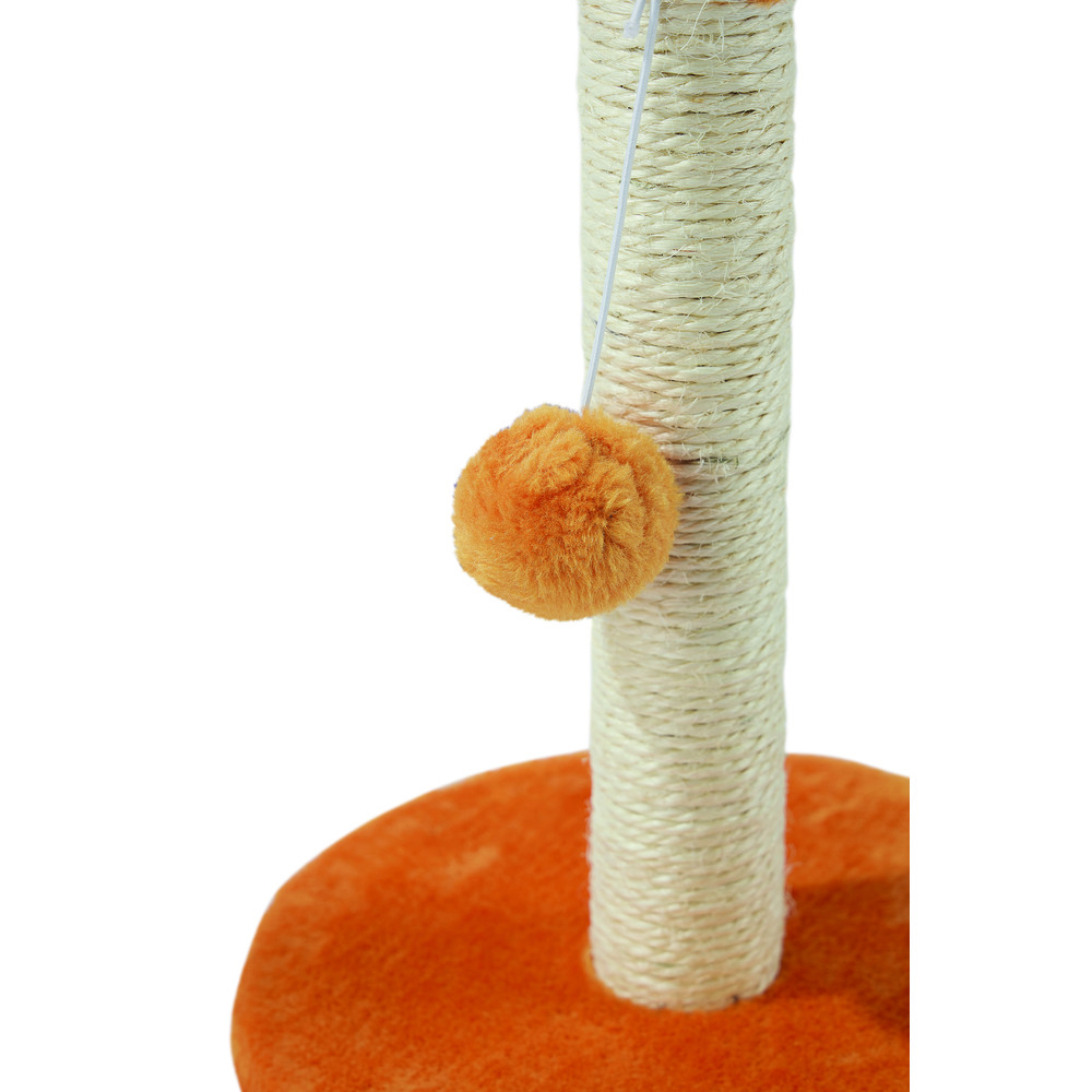 M-PETS My First Cat Tree – Pompom Orange