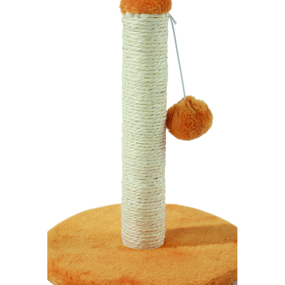 M-PETS My First Cat Tree – Pompom Orange