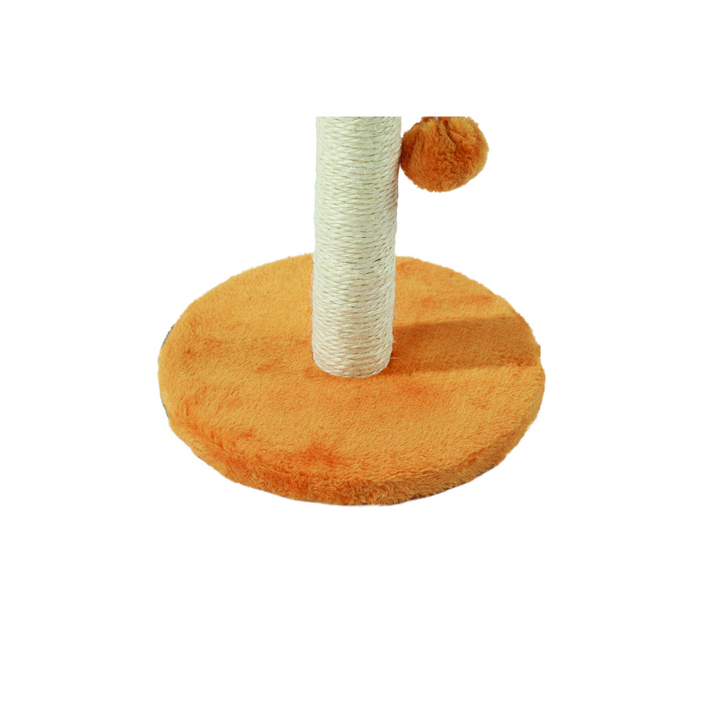 M-PETS My First Cat Tree – Pompom Orange