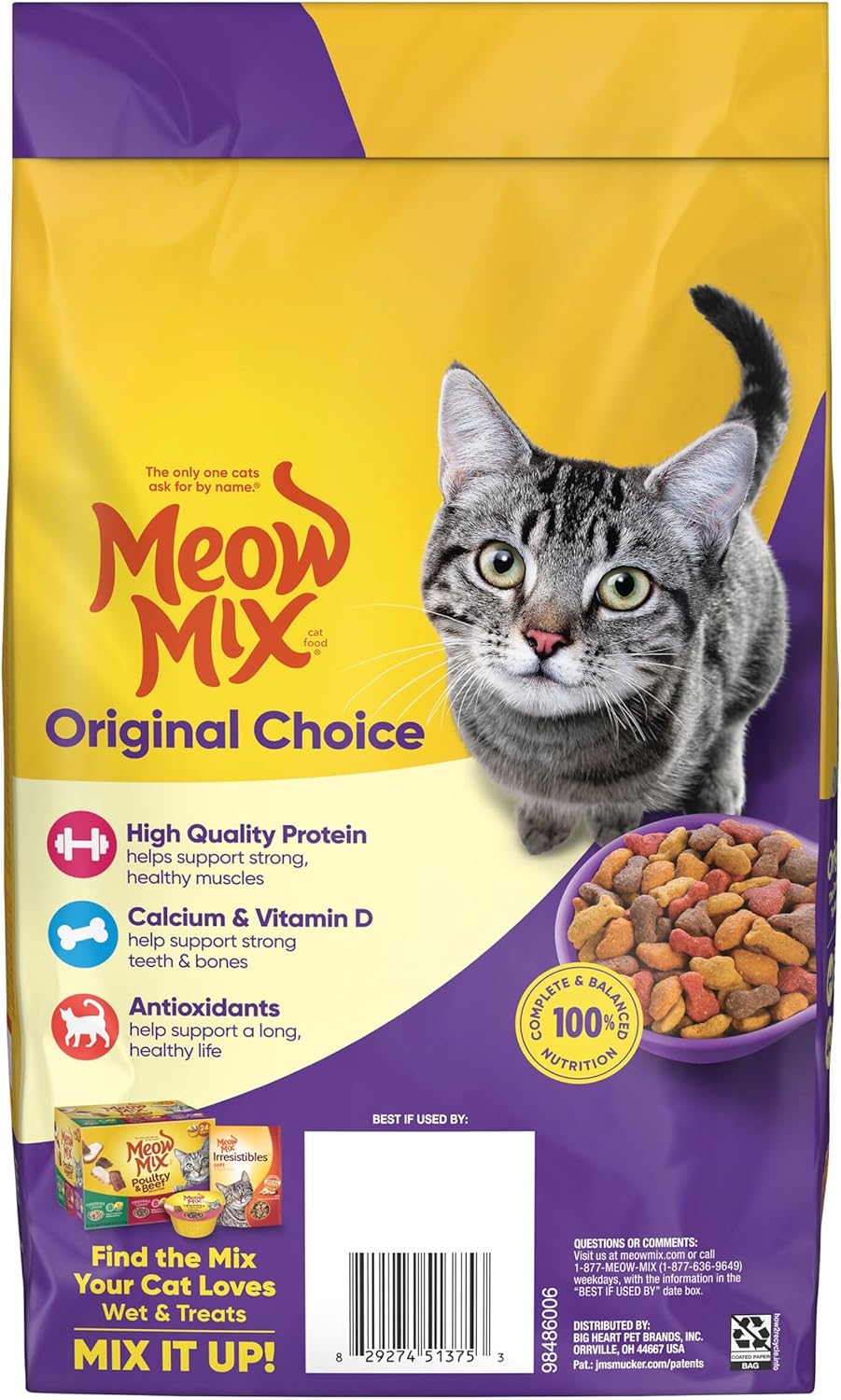 Meow Mix Original Choice Bag 1.42kg