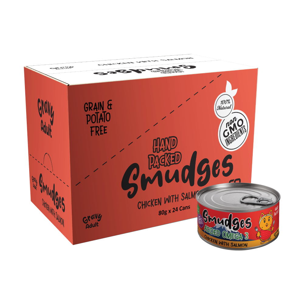 Moochie Cat Food Pate with Prawn - Hairball Care Pouch 70g Pack of 12